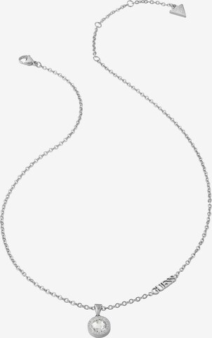 GUESS Necklace 'Color My Day' in Silver: front
