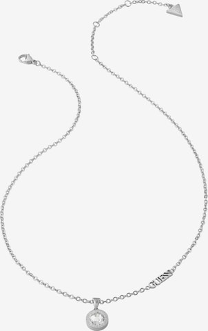 GUESS Necklace 'Color My Day' in Silver: front