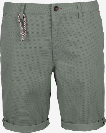 Regular Pantalon INDICODE en vert : devant