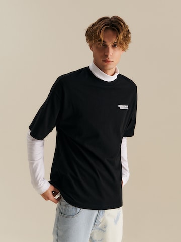 About You x Nils Kuesel Shirt 'Kai' in Black