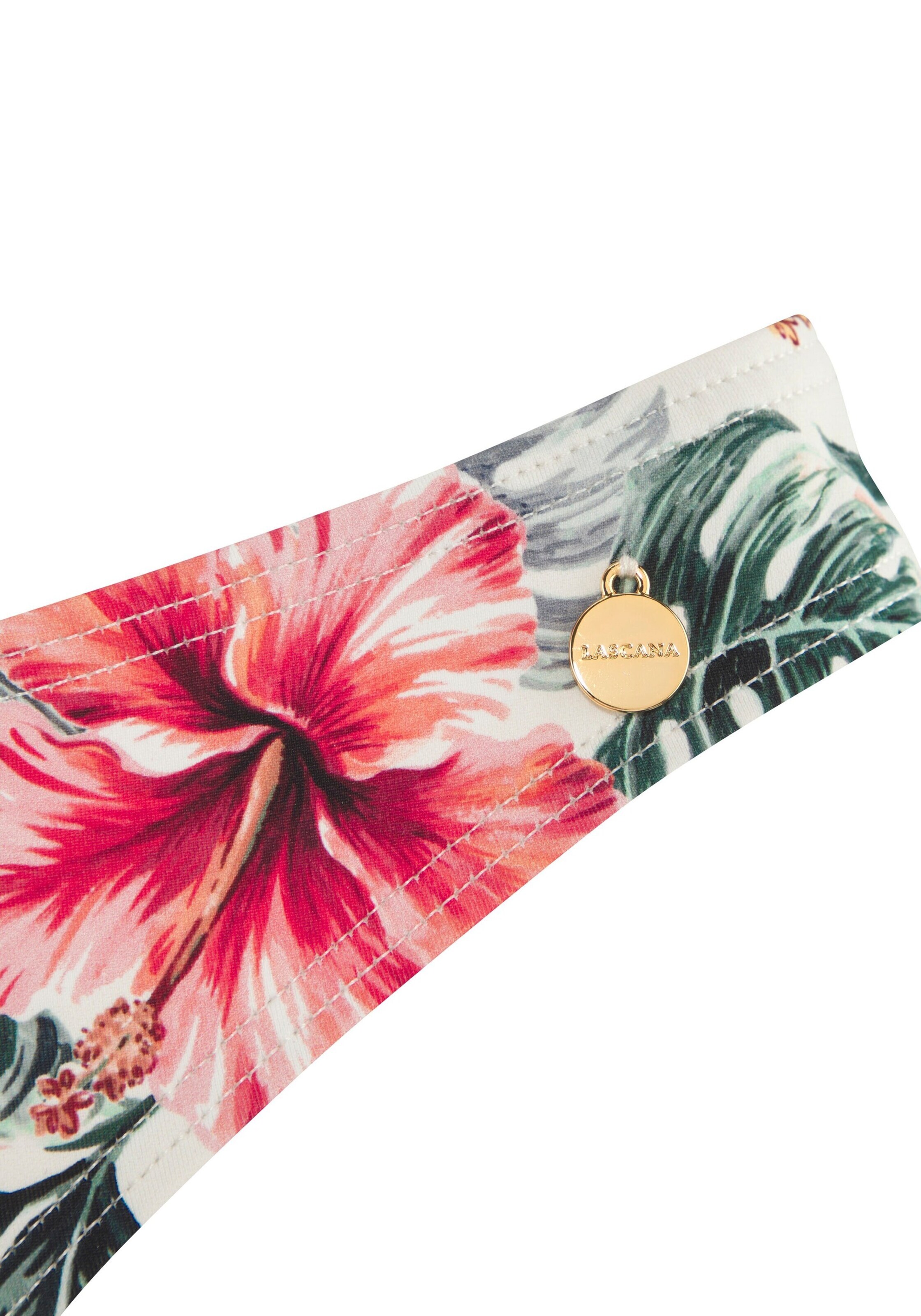 Bas de bikini LASCANA en blanc