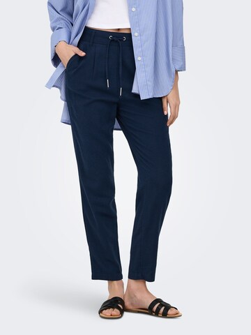 Regular Pantalon 'ONLGoa Poptrash' ONLY en bleu : devant