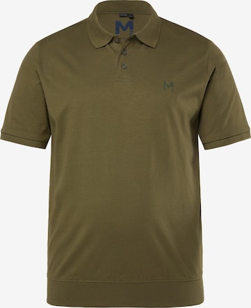 Men Plus Shirt in Grün: Vorderseite