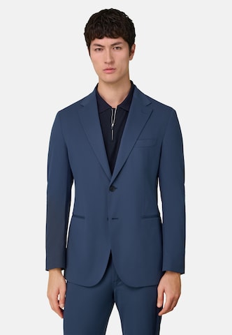 Boggi Milano Slim fit Business-colbert in Blauw: voorkant