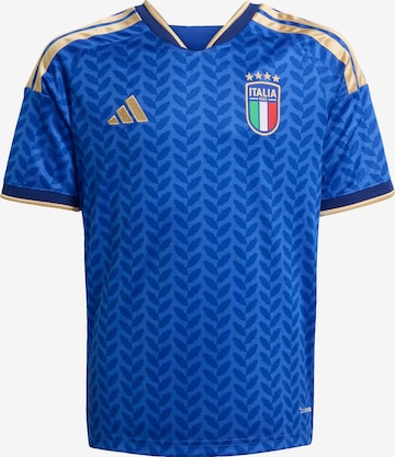 mėlyna ADIDAS PERFORMANCE Sportiniai marškinėliai 'Italy 26 Home': priekis