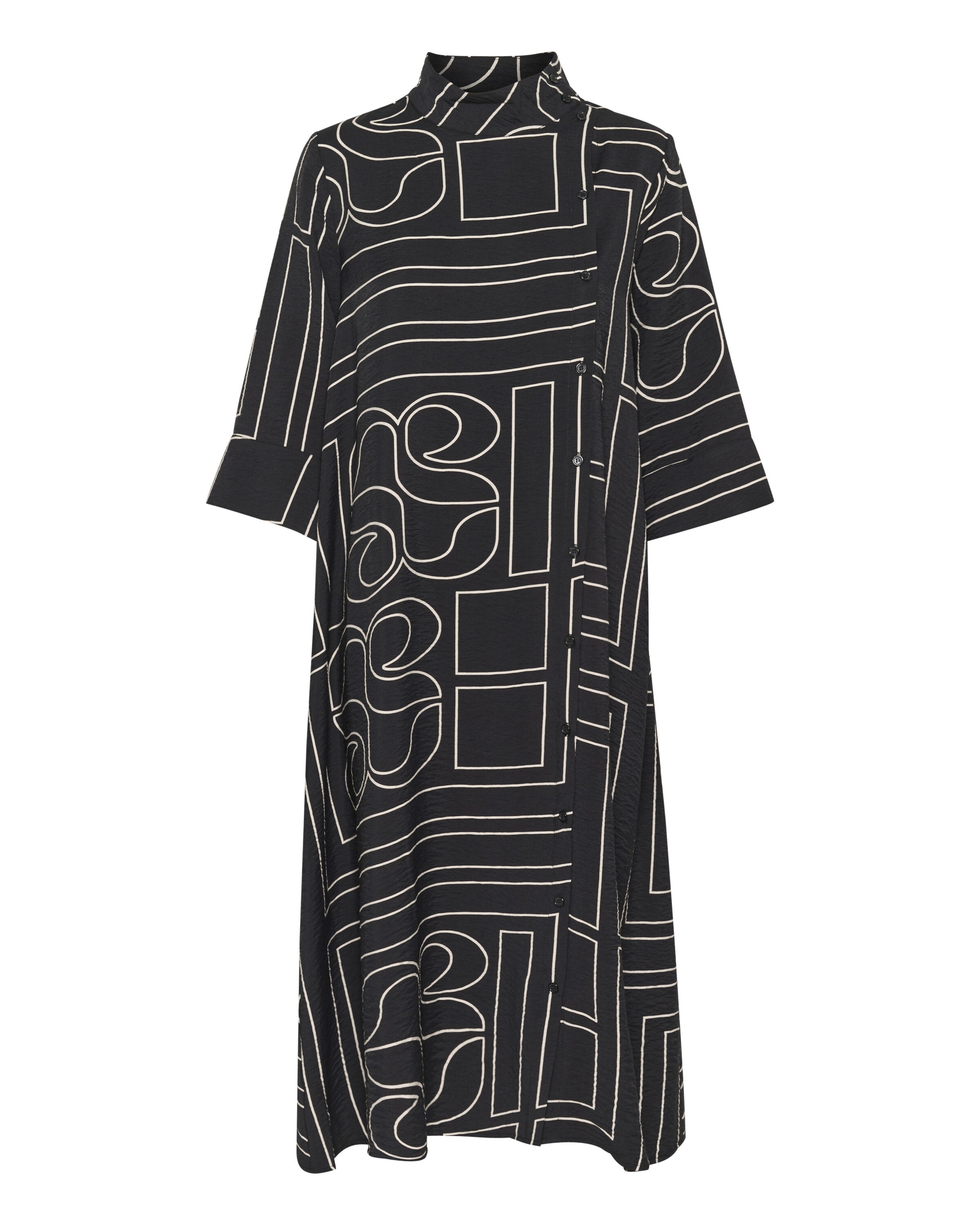 My Essential Wardrobe Dress 'Kelly' in Black: front