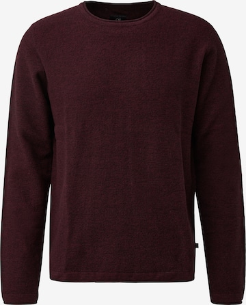 Pull-over QS en rouge : devant