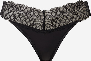 String 'Attraction' Calvin Klein Underwear en noir : devant
