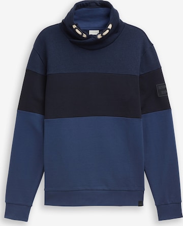 TOM TAILOR Sweatshirt in Blau: Vorderseite