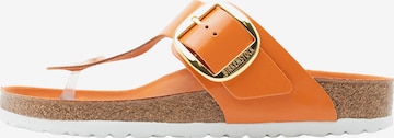 BIRKENSTOCK Varvastossut 'Gizeh' värissä oranssi: etupuoli