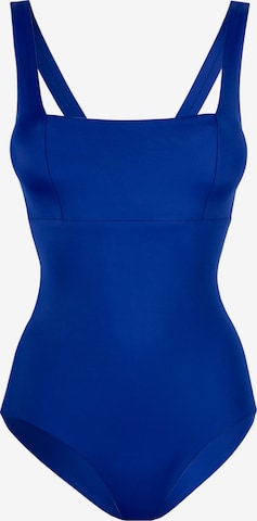 Classique Maillot de bain modelant 'Shaping One-Piece Swimsuit mit mittlerer Bedeckung' MAREZZA en bleu : devant