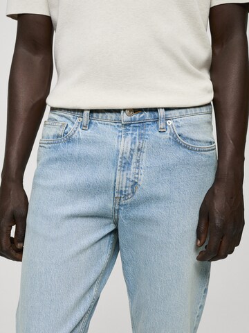 MANGO MAN regular Jeans 'Ben' i blå