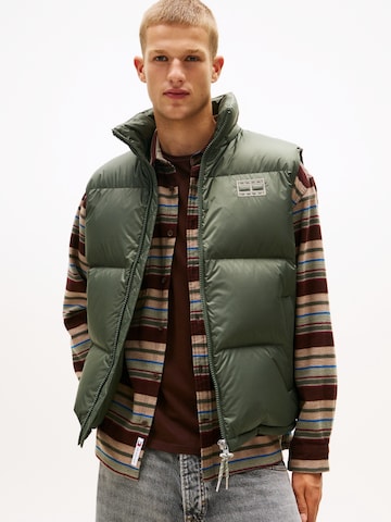 Gilet 'Alaska' di Tommy Jeans in verde: frontale