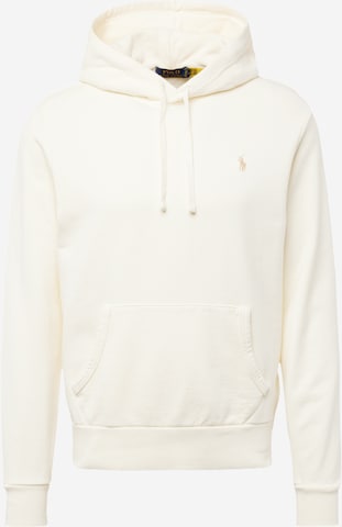 Sweat-shirt Polo Ralph Lauren en beige : devant