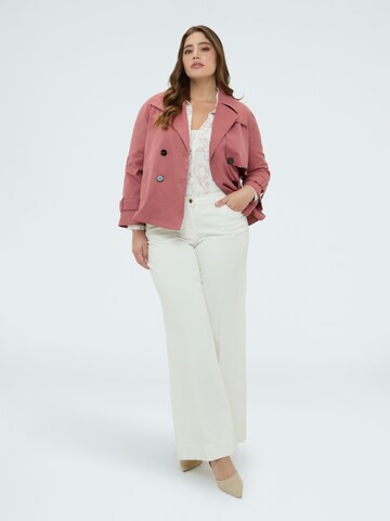 Manteau d’hiver Fiorella Rubino en rose
