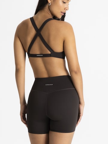 OMNANA Skinny Leggings 'MUSE™' in Braun