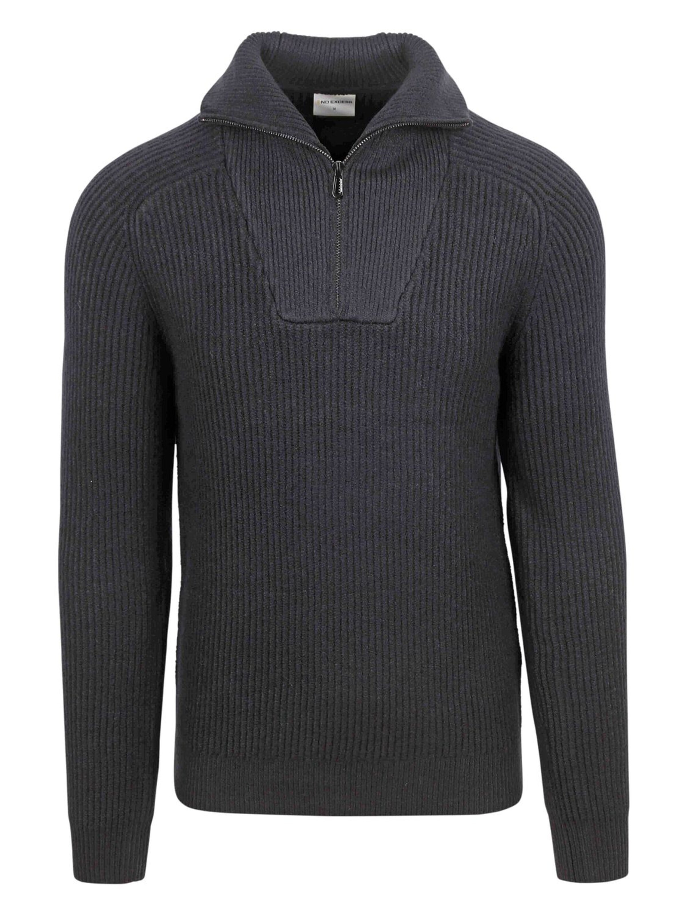 No Excess Sweater in Black: front