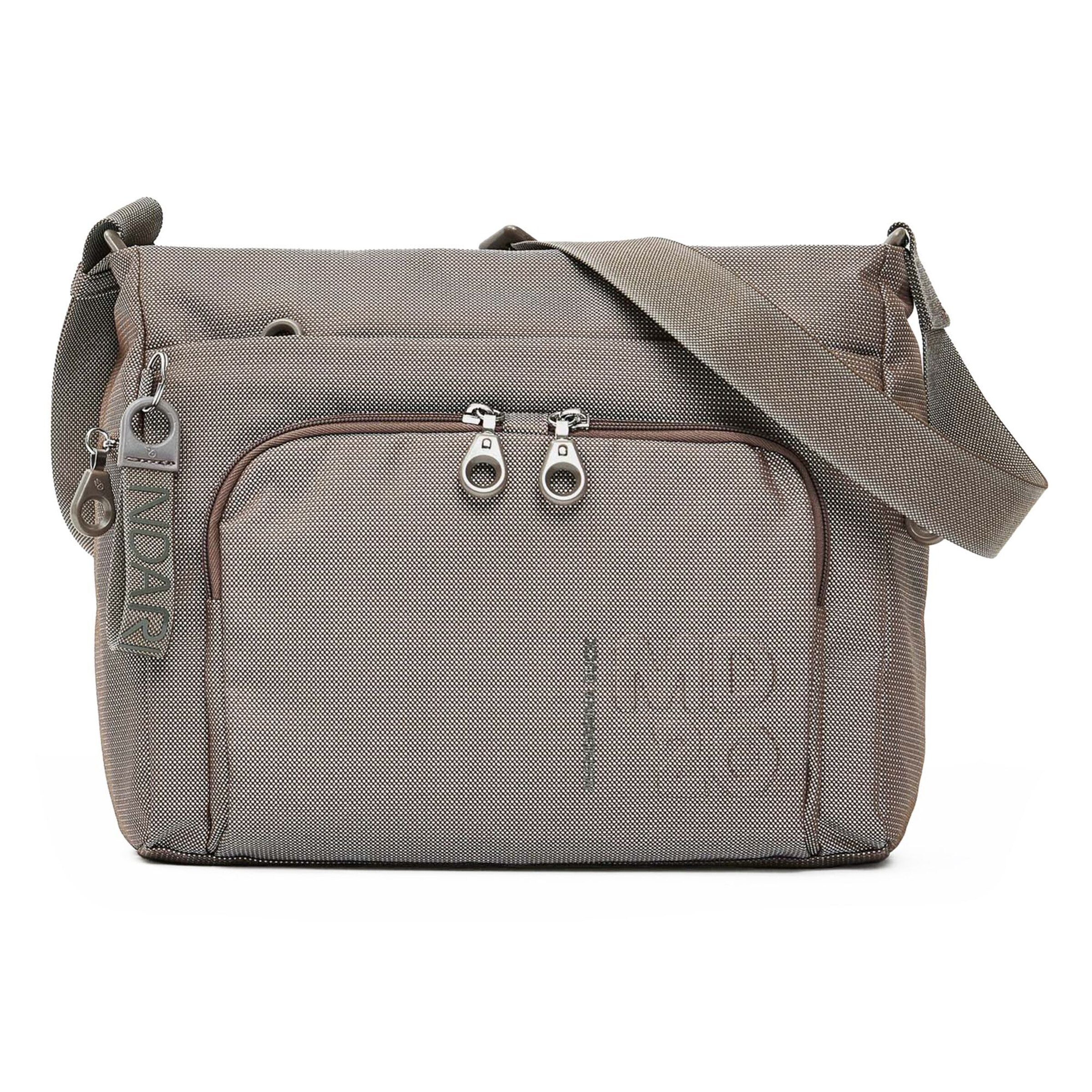 Sac à bandoulière 'MD 20' MANDARINA DUCK en gris : devant