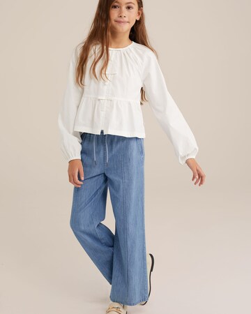 WE Fashion Bluse in Weiß