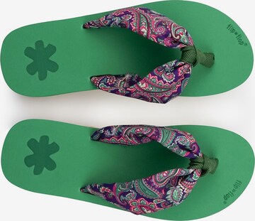 FLIP*FLOP T-Bar Sandals in Green