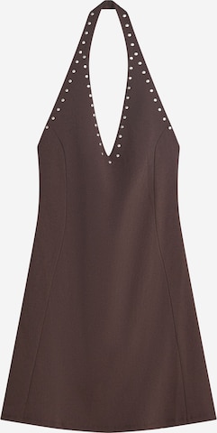 Robe Bershka en marron : devant