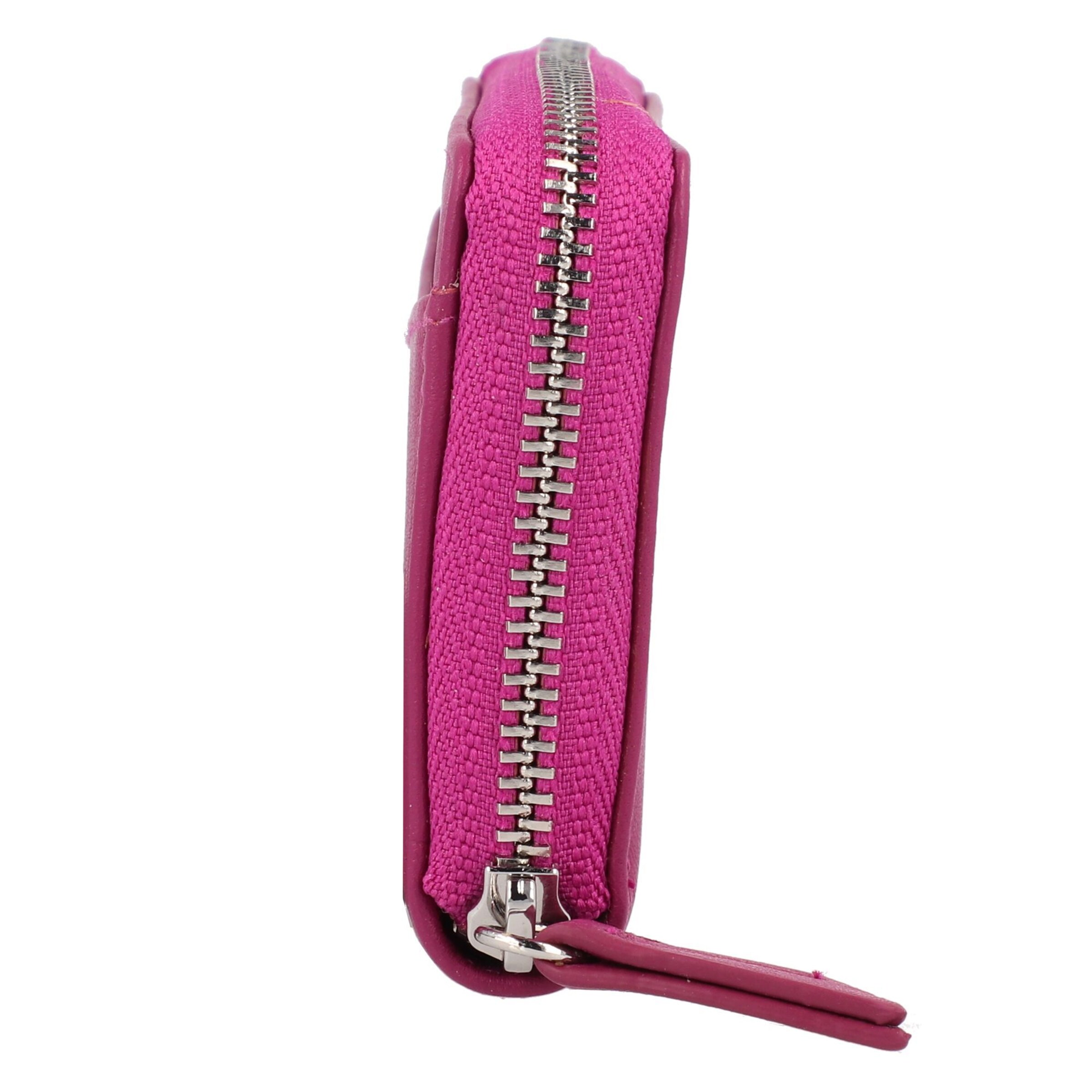 Porte-monnaies 'Joy' Braun Büffel en rose