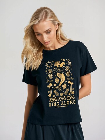 Funky Buddha Top | črna barva: sprednja stran