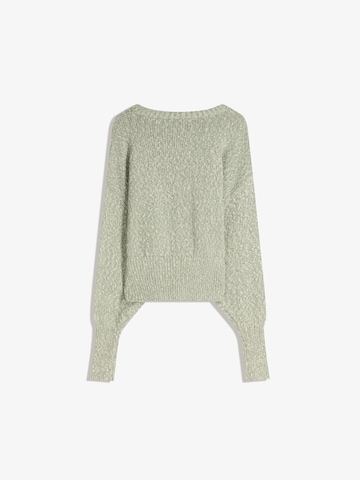 Pull-over Bershka en vert