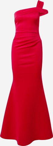 Lipsy Evening Dress in Red: front