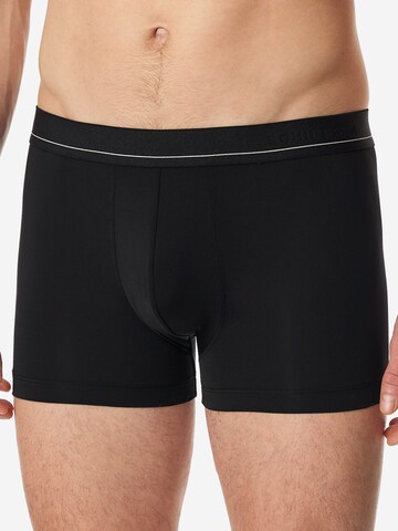SCHIESSER Boxershorts 'Pure Micro' in Zwart