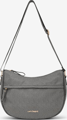 Borsa a tracolla 'Lorde 26' di Laura Biagiotti in grigio: frontale