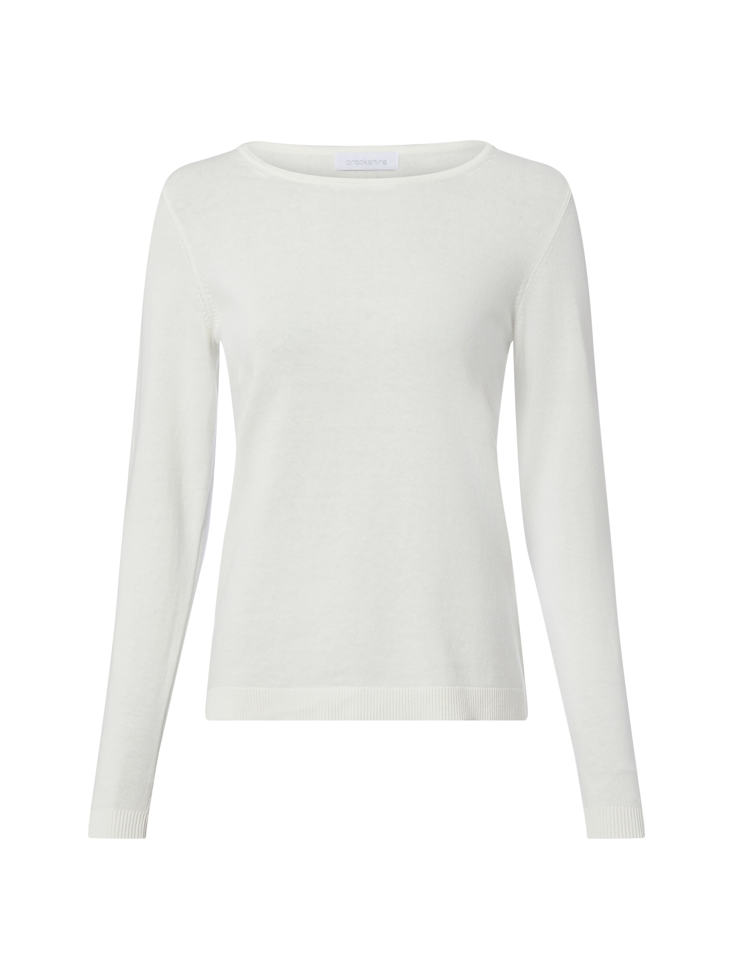 Brookshire Sweater in White: front