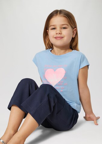 T-Shirt s.Oliver en bleu
