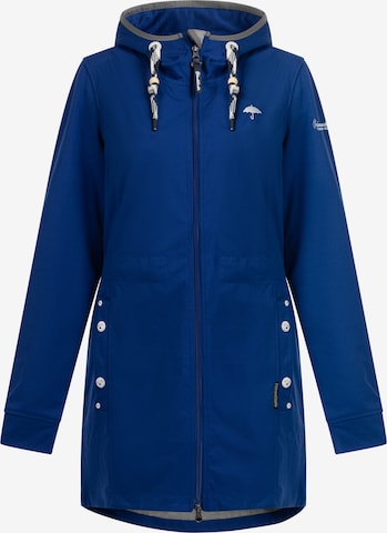 Schmuddelwedda Weatherproof jacket in Blue: front