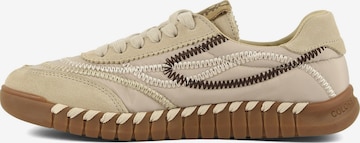 Sneaker bassa di COLORS OF CALIFORNIA in beige: frontale
