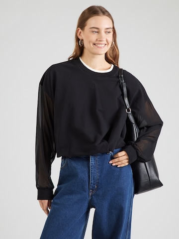 10Days - Sudadera en negro: frente