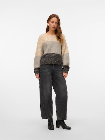 VERO MODA Pullover 'VMJENNA' i beige