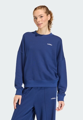 ADIDAS SPORTSWEAR Sports sweatshirt 'Seasonal Essentials' in Blue: front