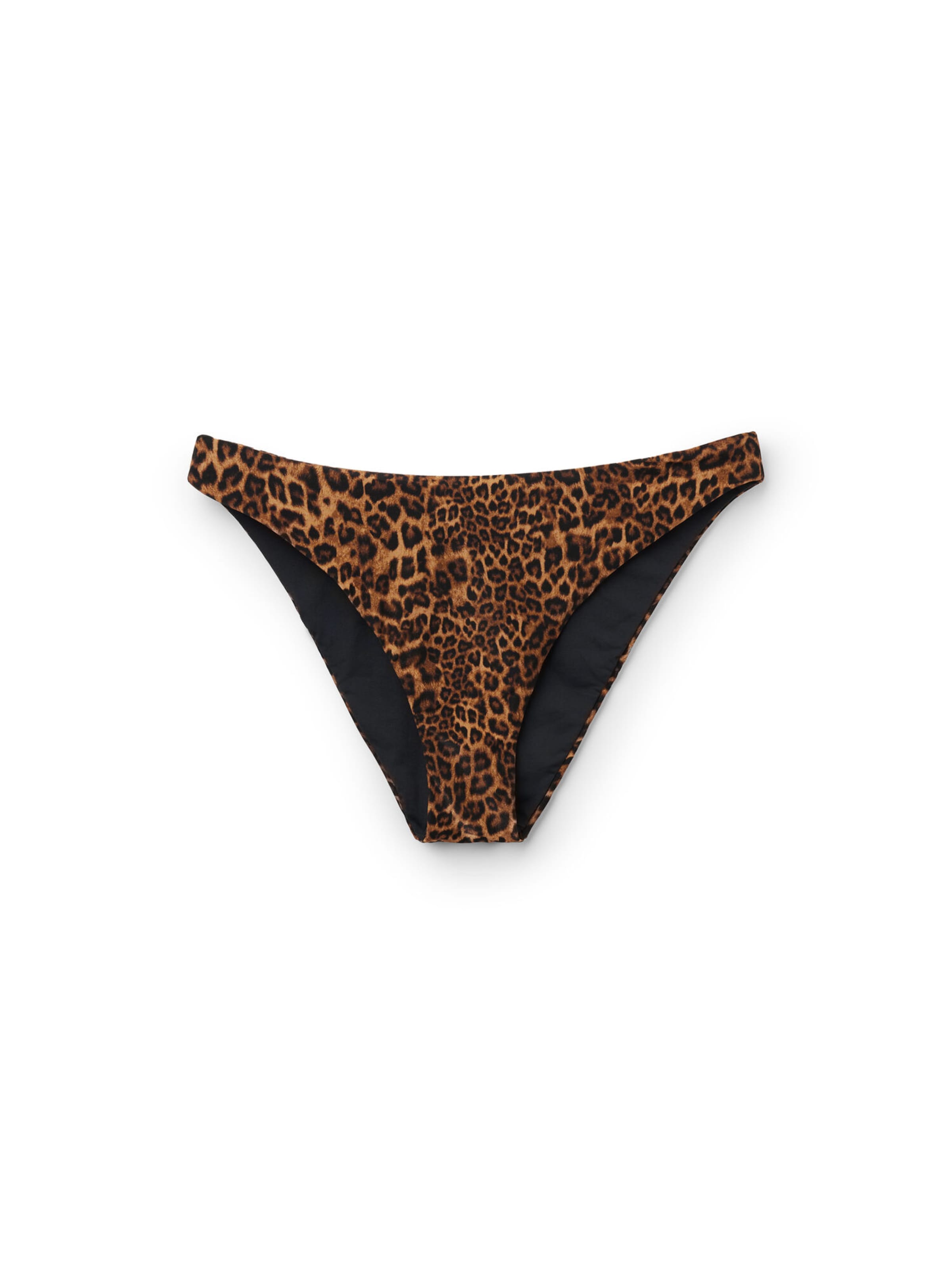 CALZEDONIA Bikini Bottoms 'Wild Animalier' in Brown / Black, Item view