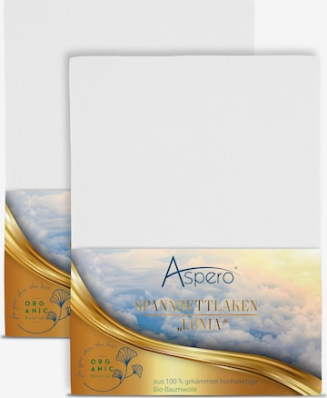 Aspero Bed Sheet in White