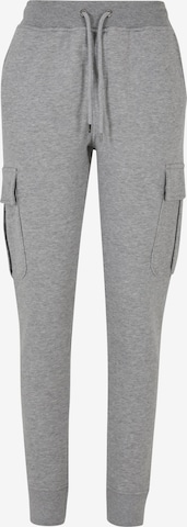 Pantalon cargo 'Greta' DEF en gris : devant