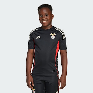 ADIDAS PERFORMANCE Functioneel shirt 'Benfica Lissabon Tiro 25 Competition' in Zwart: voorkant