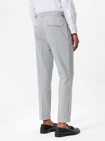 Antioch Regular Pleat-front trousers in Grey