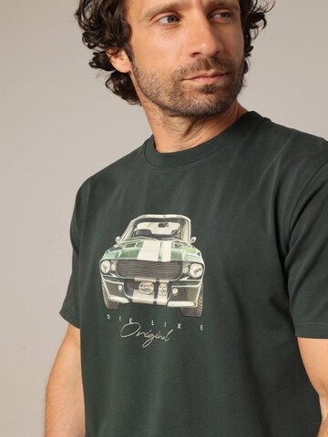 Deeluxe Shirt ' FASTCAR ' in Blauw