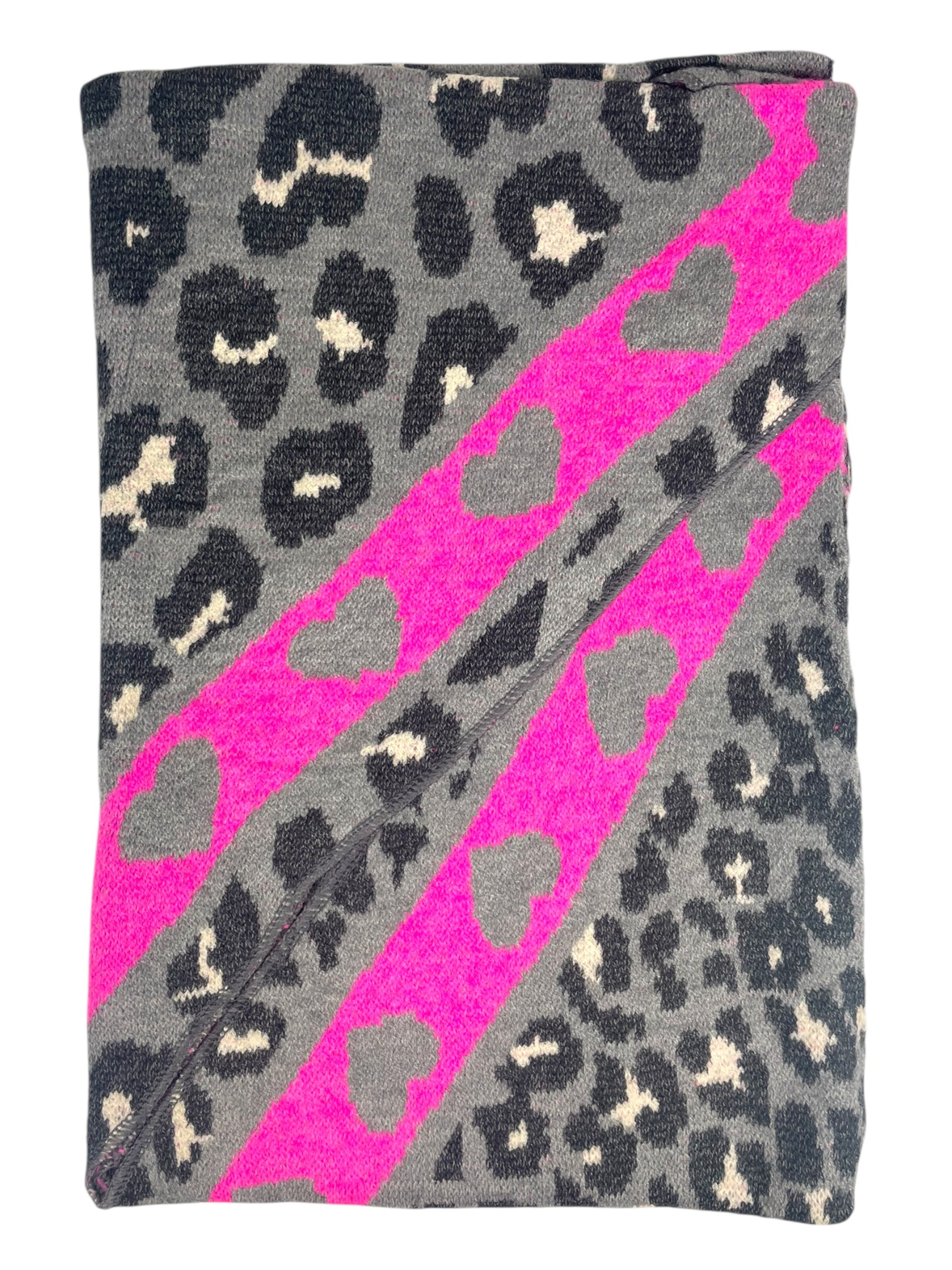 Kumixi Oversized Scarf 'Leo' in Pink