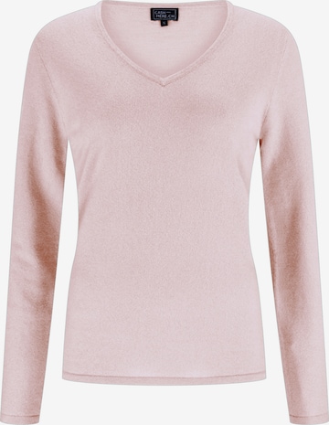 Pullover di CASH-MERE.CH in rosa: frontale