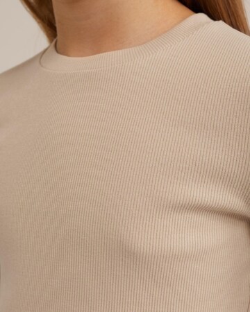 Maglietta di WE Fashion in beige