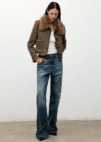 MANGO Between-Season Jacket 'Pelete' in Brown