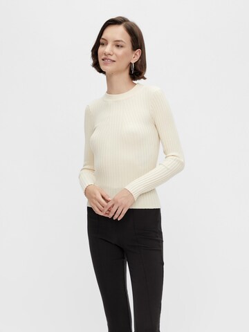 Pullover 'Crista' di PIECES in beige: frontale