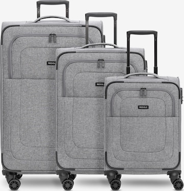 Redolz Suitcase Set 'Essentials ' in Grey: front